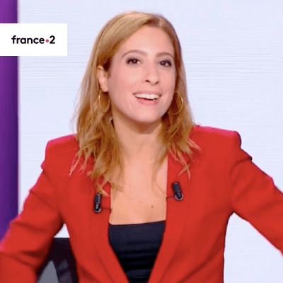Léa Salamé, political journalist