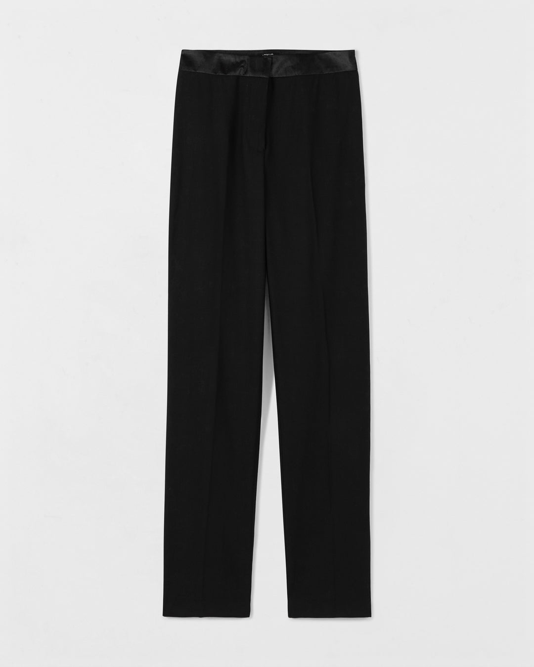 Smoking-pants-Straight-cut-High-waist-Ply-for-a-straight-dress-Belt-in-satin-Lisere-cote-in-satin-17H10-tailors-for-women-paris-