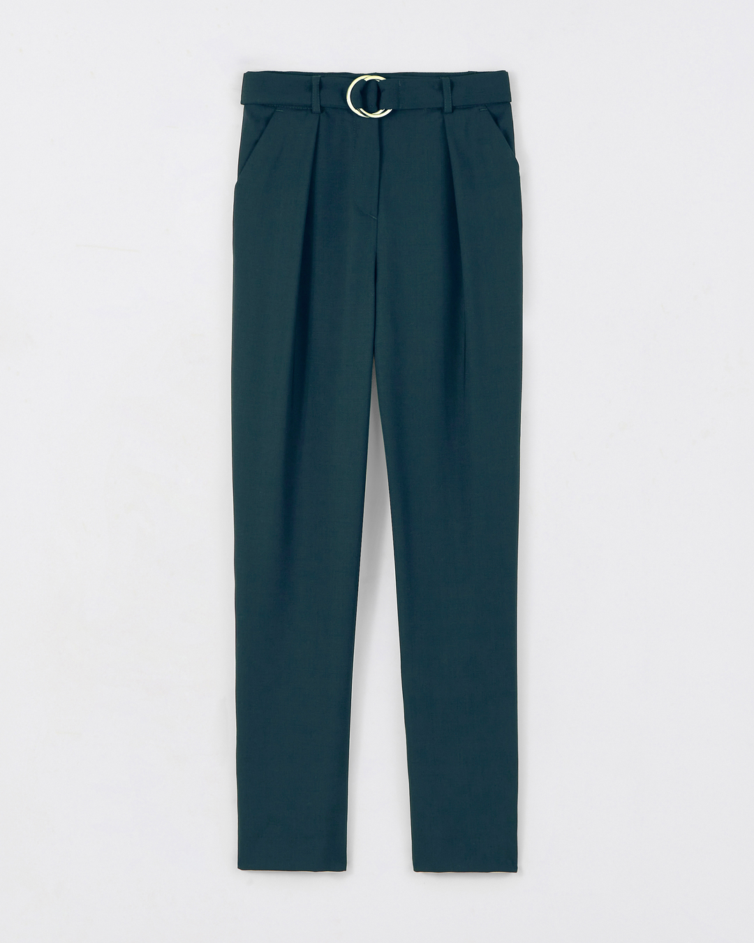 Casablanca Carrot Pants - Cedar Green