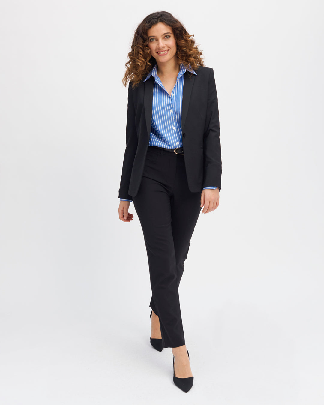 Trousers-waistcoat-black-Cigarette-cut-Mid-rise-waistcoat-Faux-poches-cavalier-front-Pockets-passant-welt-back-17H10-waistcoats-for-women-paris-