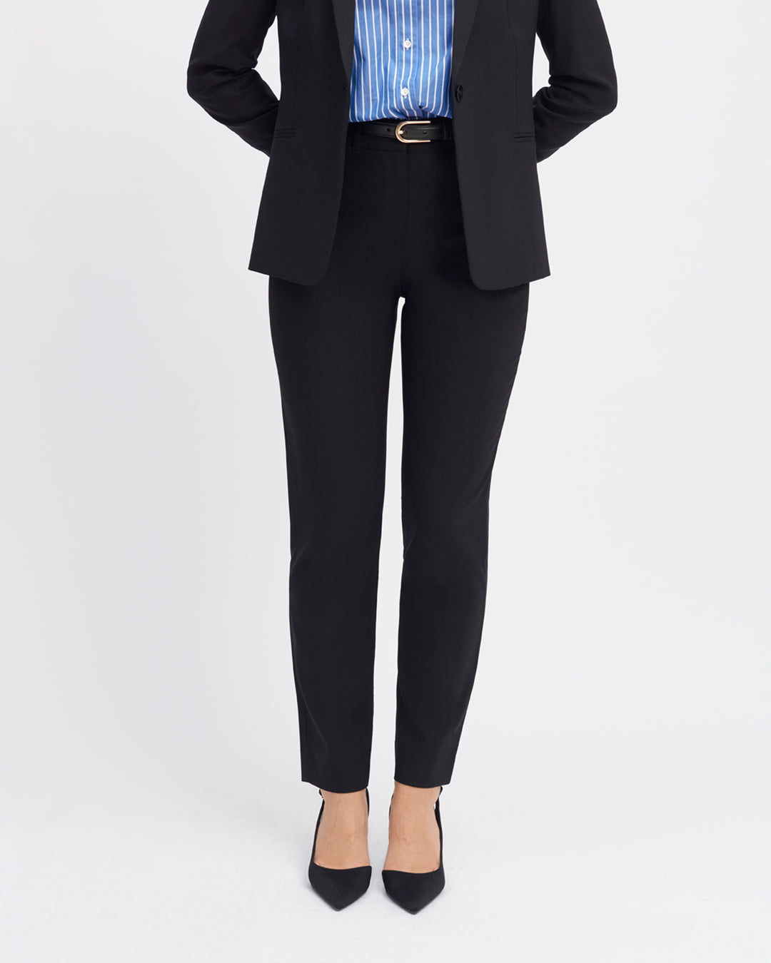 Trousers-waistcoat-black-Cigarette-cut-Mid-rise-waistcoat-Faux-poches-cavalier-front-Pockets-passant-welt-back-17H10-waistcoats-for-women-paris-