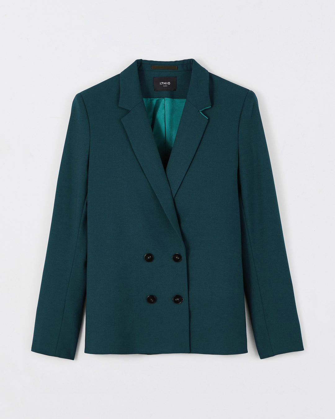 Boston double-breasted jacket - Bottle Green