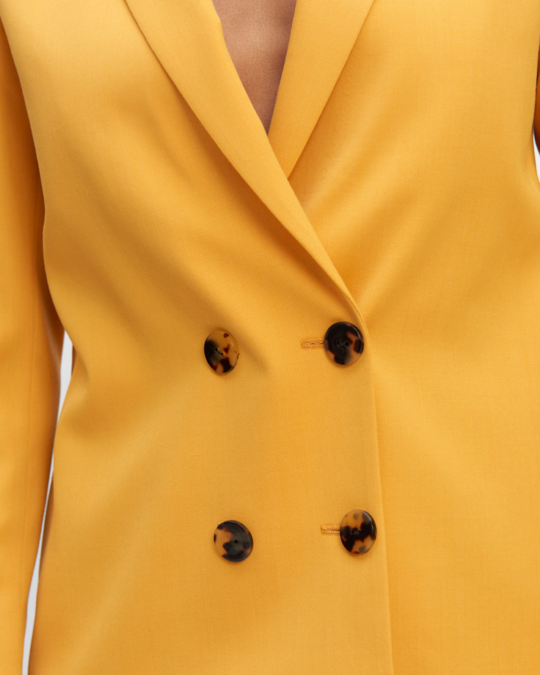 Jacket-yellow-cut-right-crossed-double-buttoned-collar-wholly-lined-17H10-knit-jacket-for-women-paris-