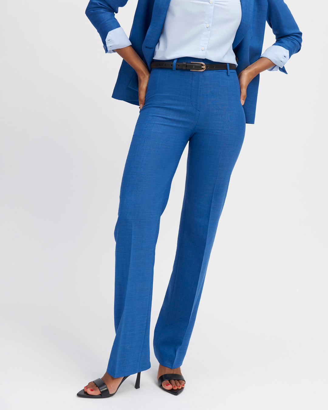 trousers-blue-azur-straight-cut-high-waist-pleated-front-zip-with-hook-17H10-tailors-for-women-paris-