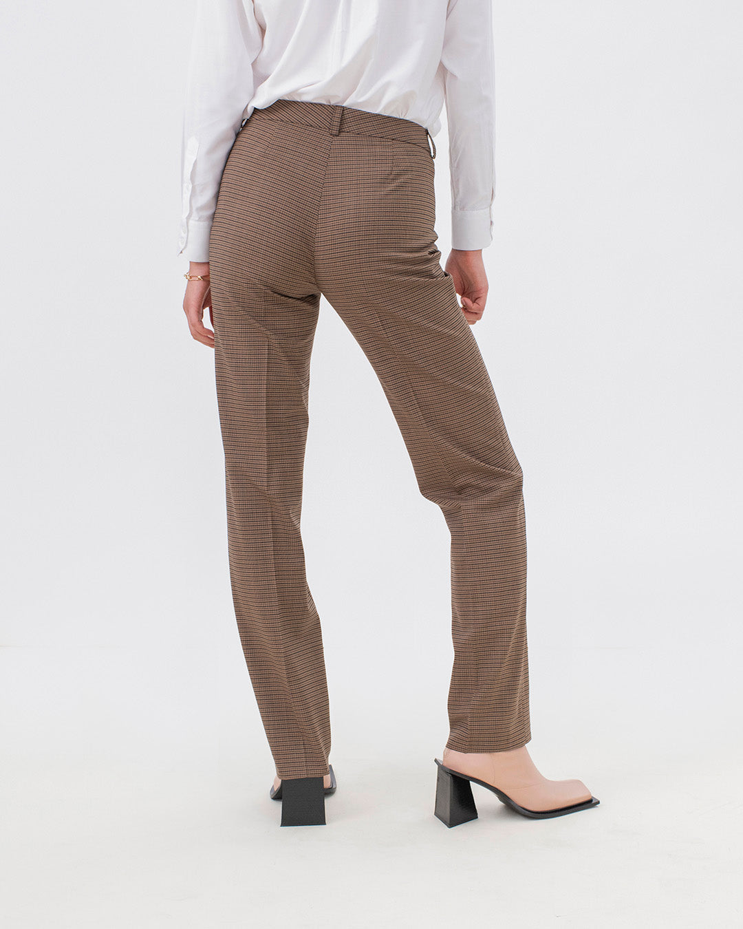 Berlin straight pants - Bourbon
