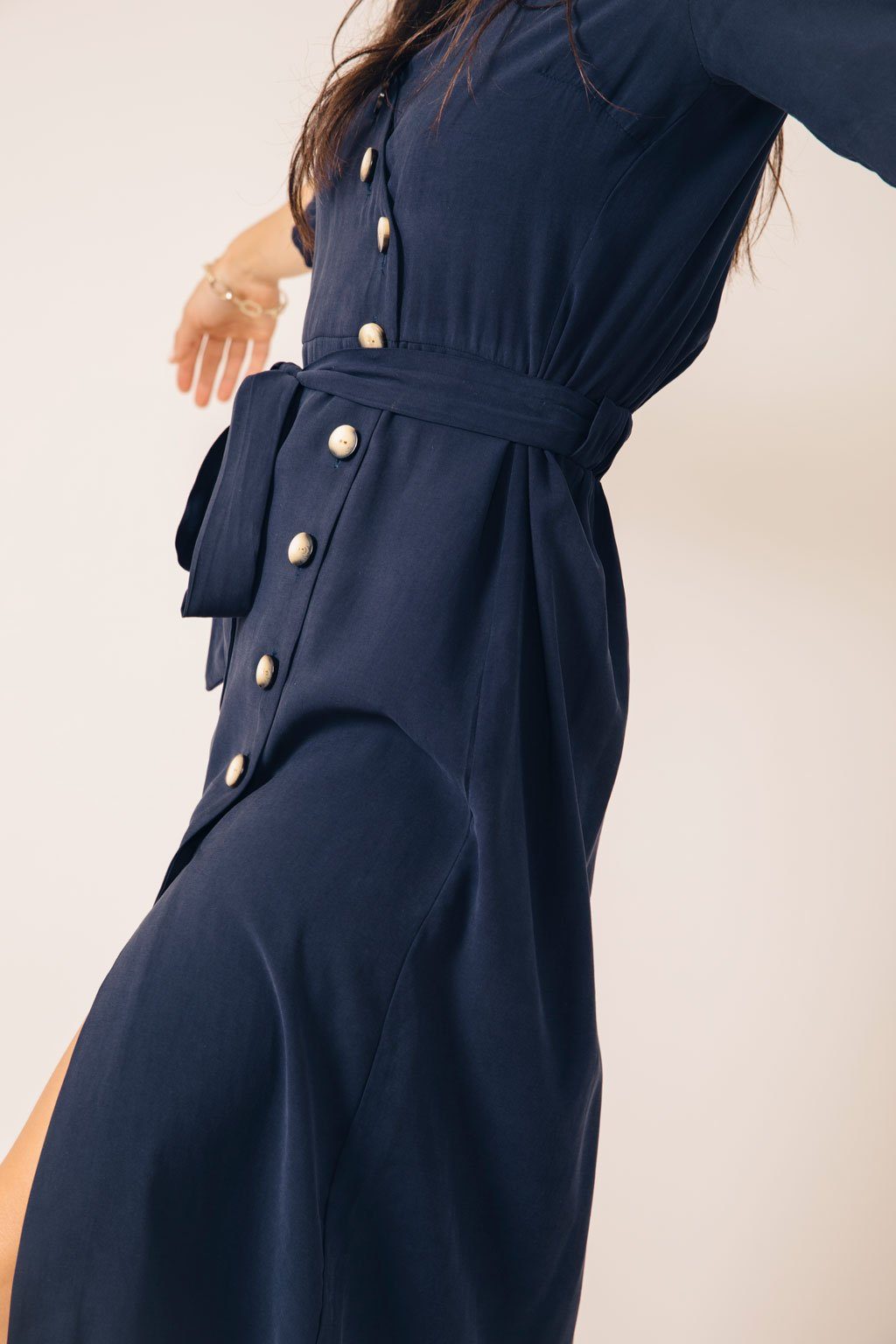 Delphes dress - Navy blue