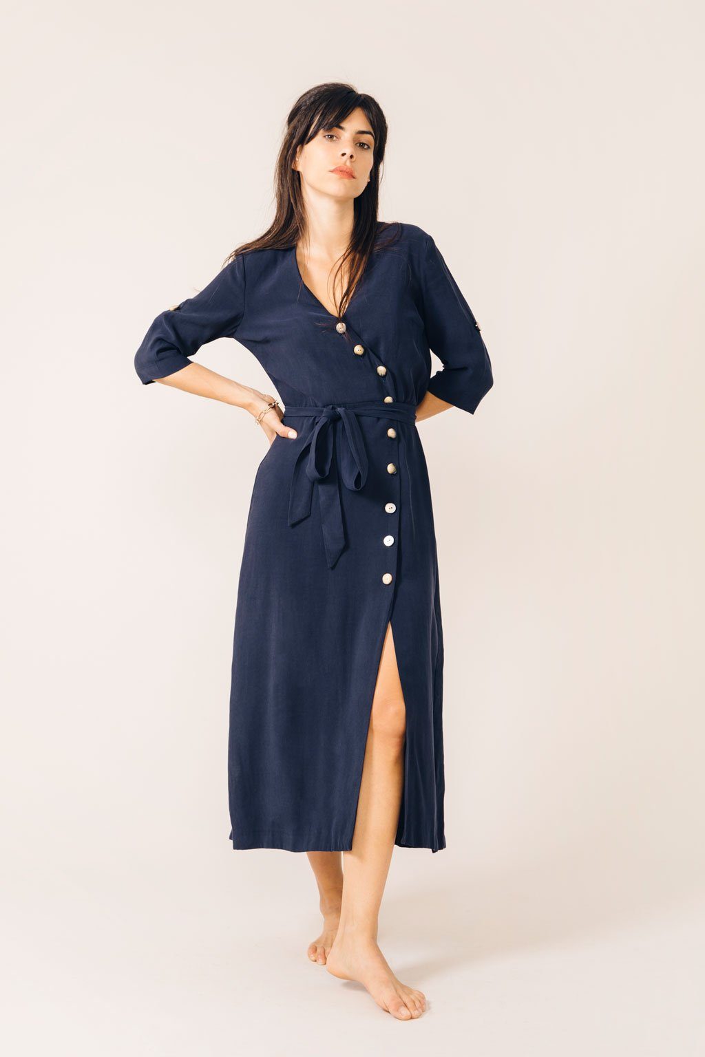 Delphes dress - Navy blue
