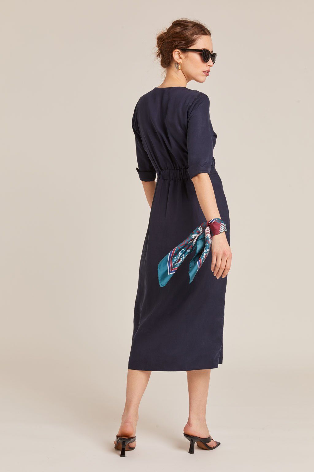 Delphes dress - Navy blue