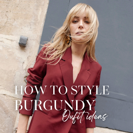 How to Style a Burgundy Women’s Suit – 5 Elegant Outfit Ideas | 17:10