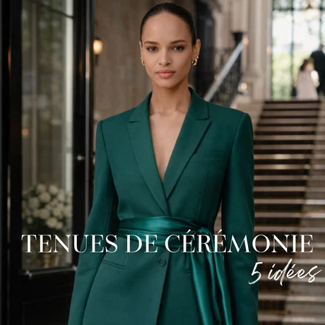 5 façons de styliser un tailleur pantalon pour une cérémonie (mariage, cocktail, soirée)