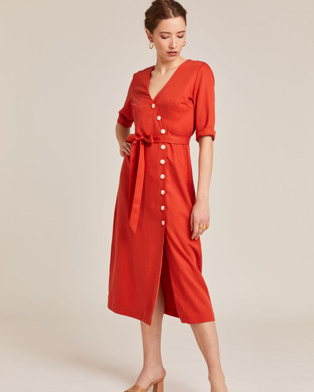 Robe Delphes - Orange