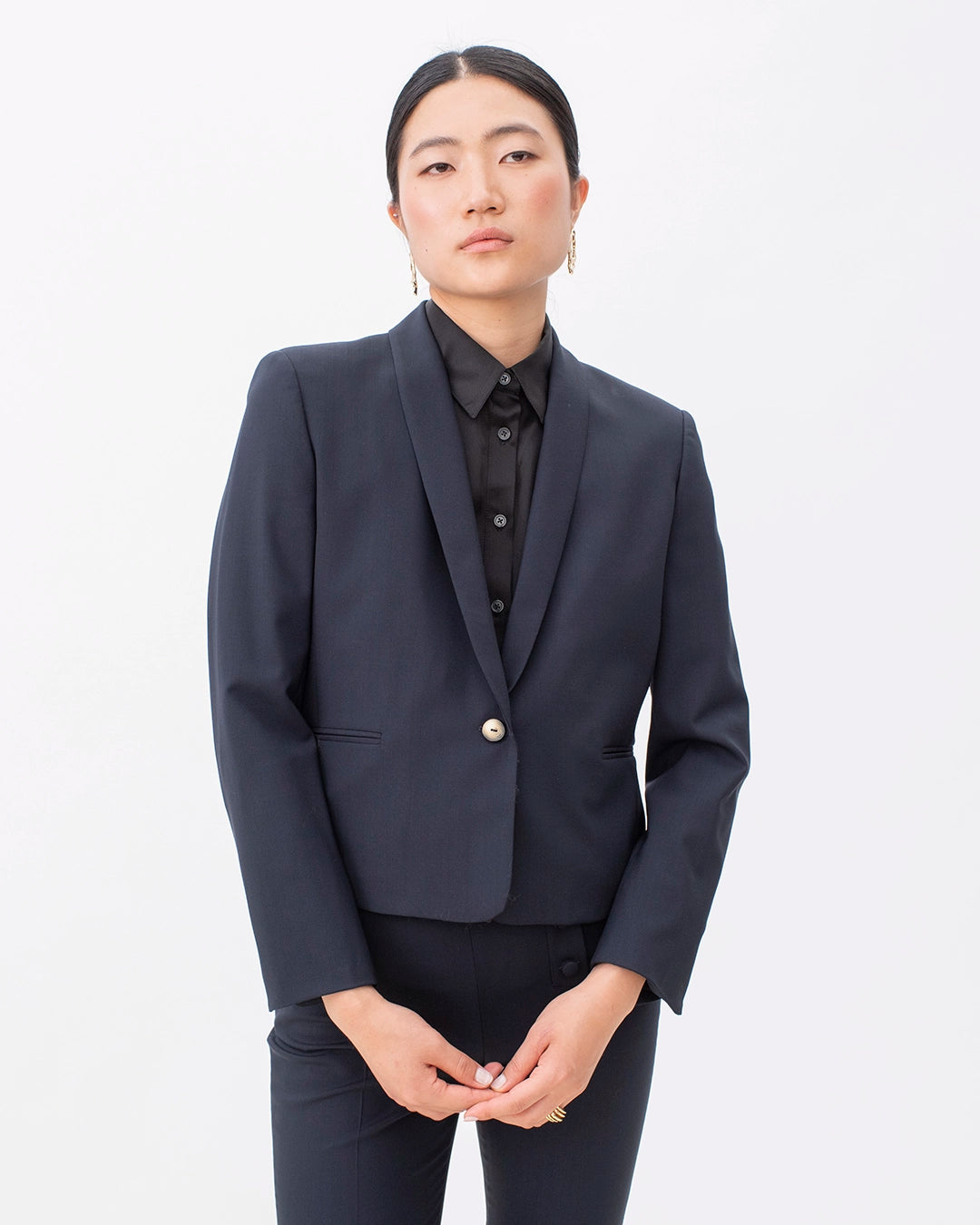 London Short Jacket - Midnight Blue