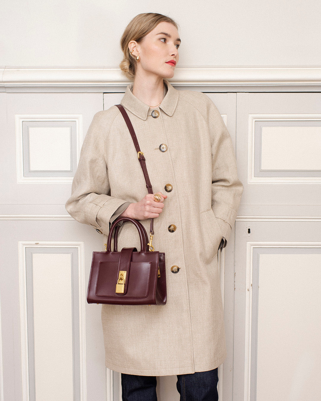 Vancouver coat -Taupe