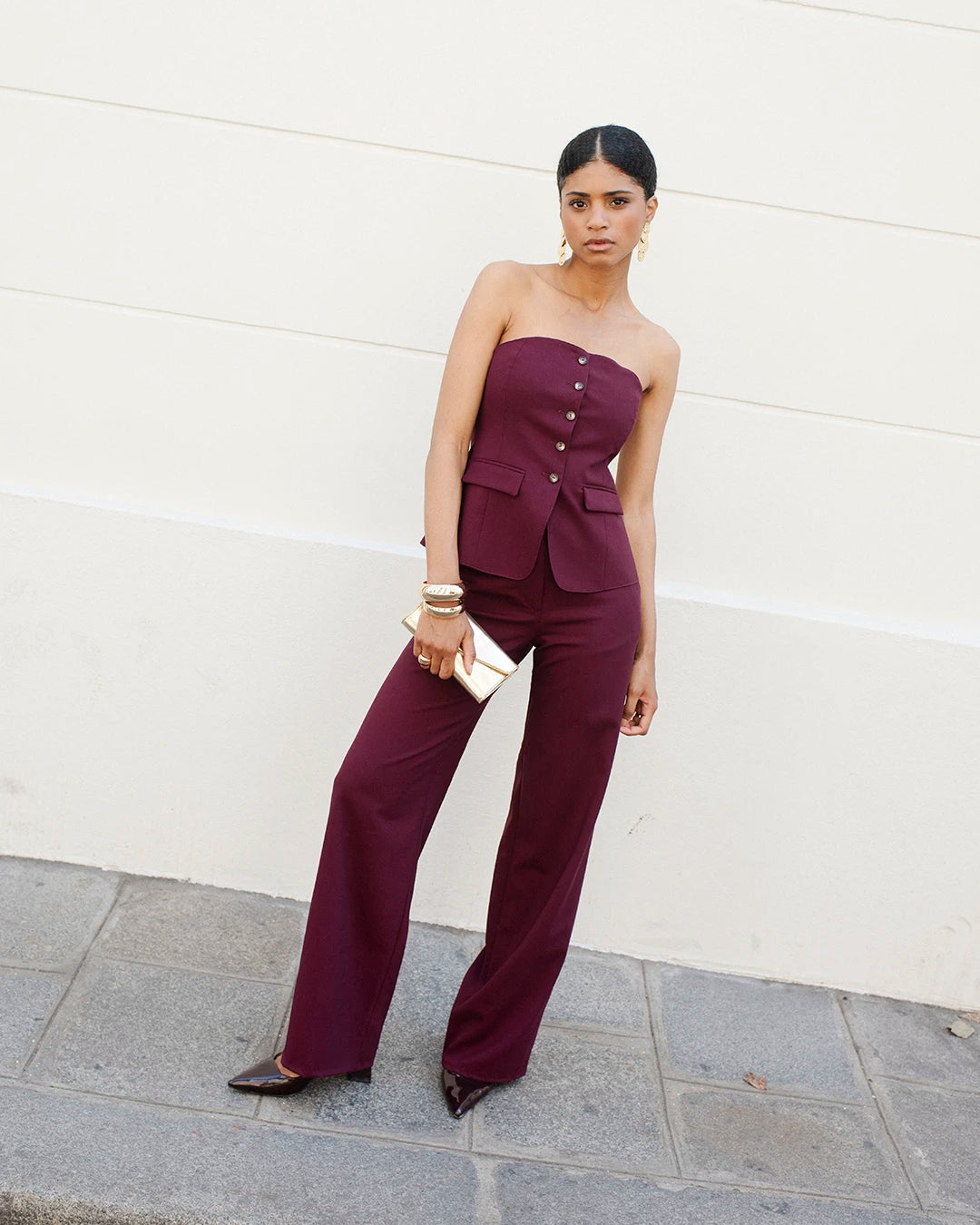 Bustier Palerme - Violet