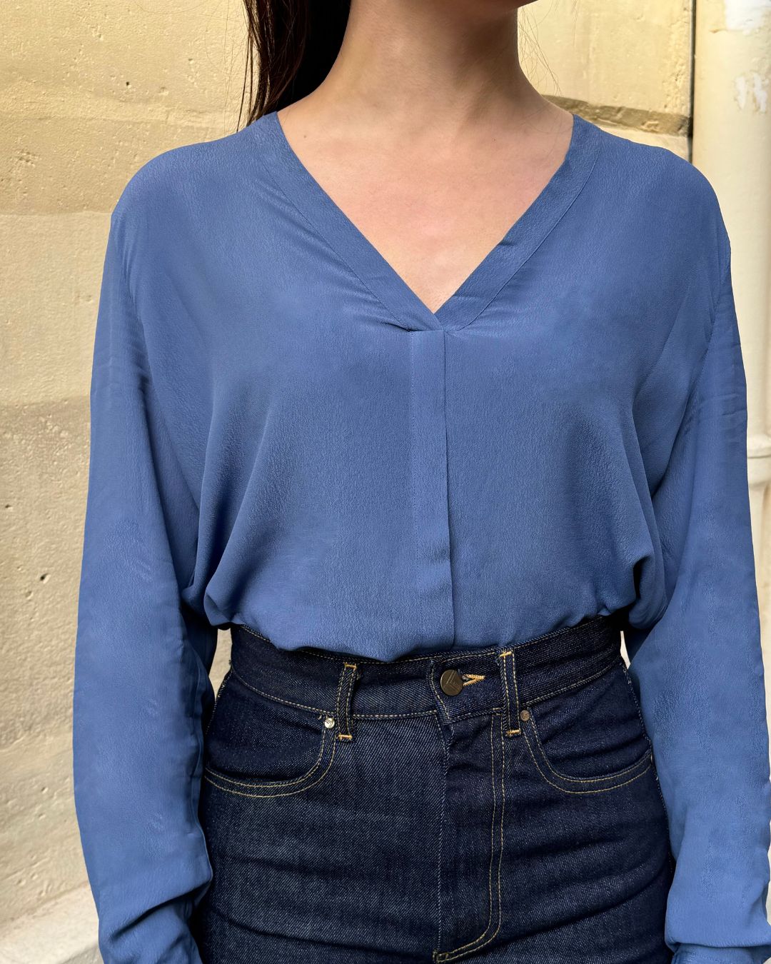 Blouse La Seine - Bleu Orage