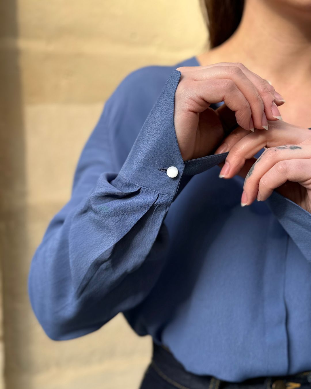 Blouse La Seine - Bleu Orage