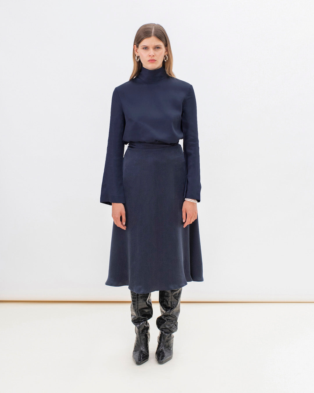 Lausanne shirt - Midnight Blue