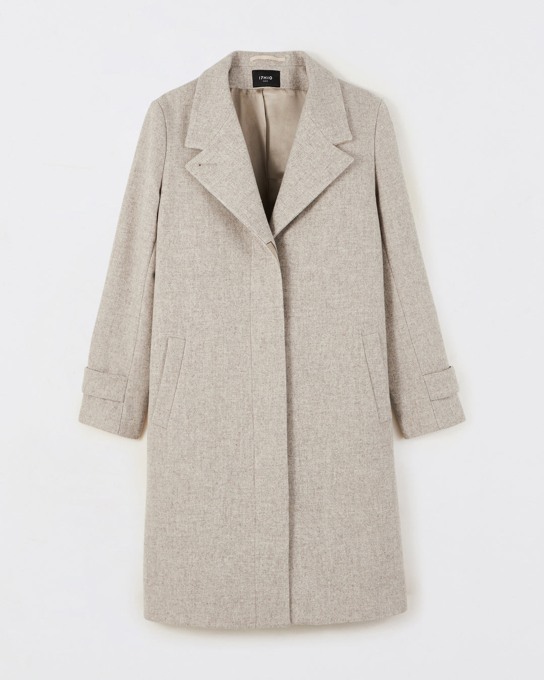 Manteau Femme - Taille M, Beige, Mi-long, Style Décontracté Outdoor, Occasion Très Bon état