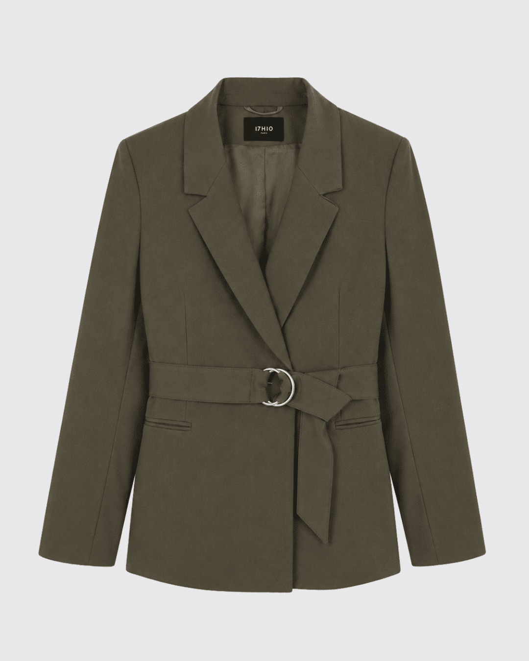 Veste ceinturée Olbia - Vert foncé