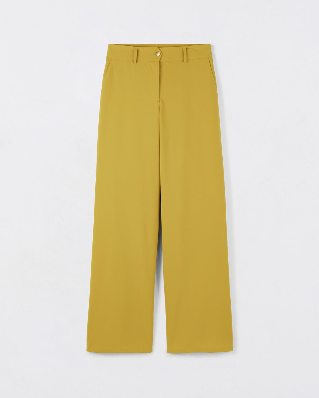 Pantalon large Chicago - Jaune Olive