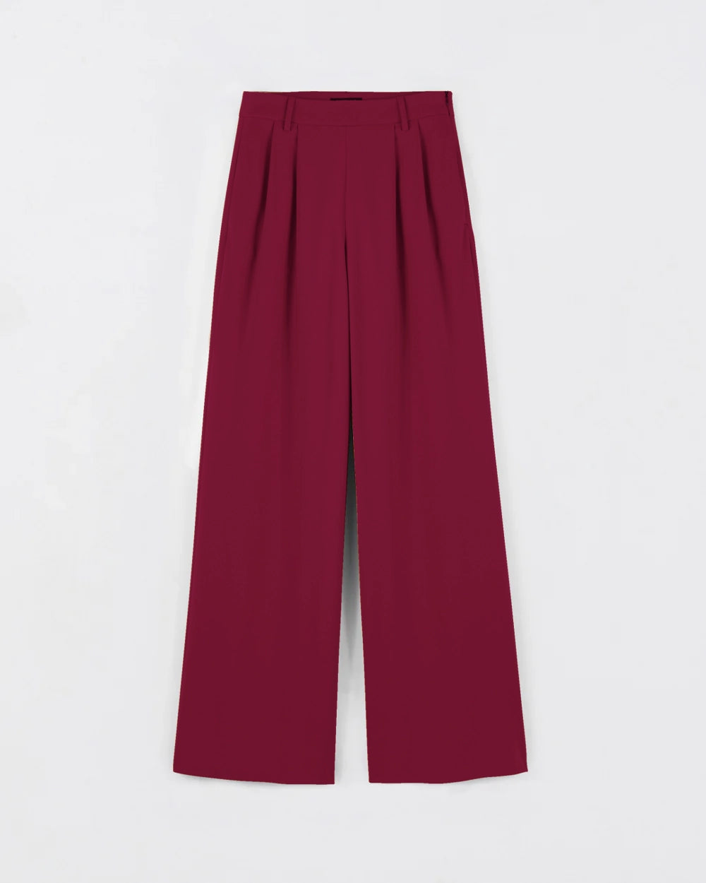 Pantalon large Bari - Framboise
