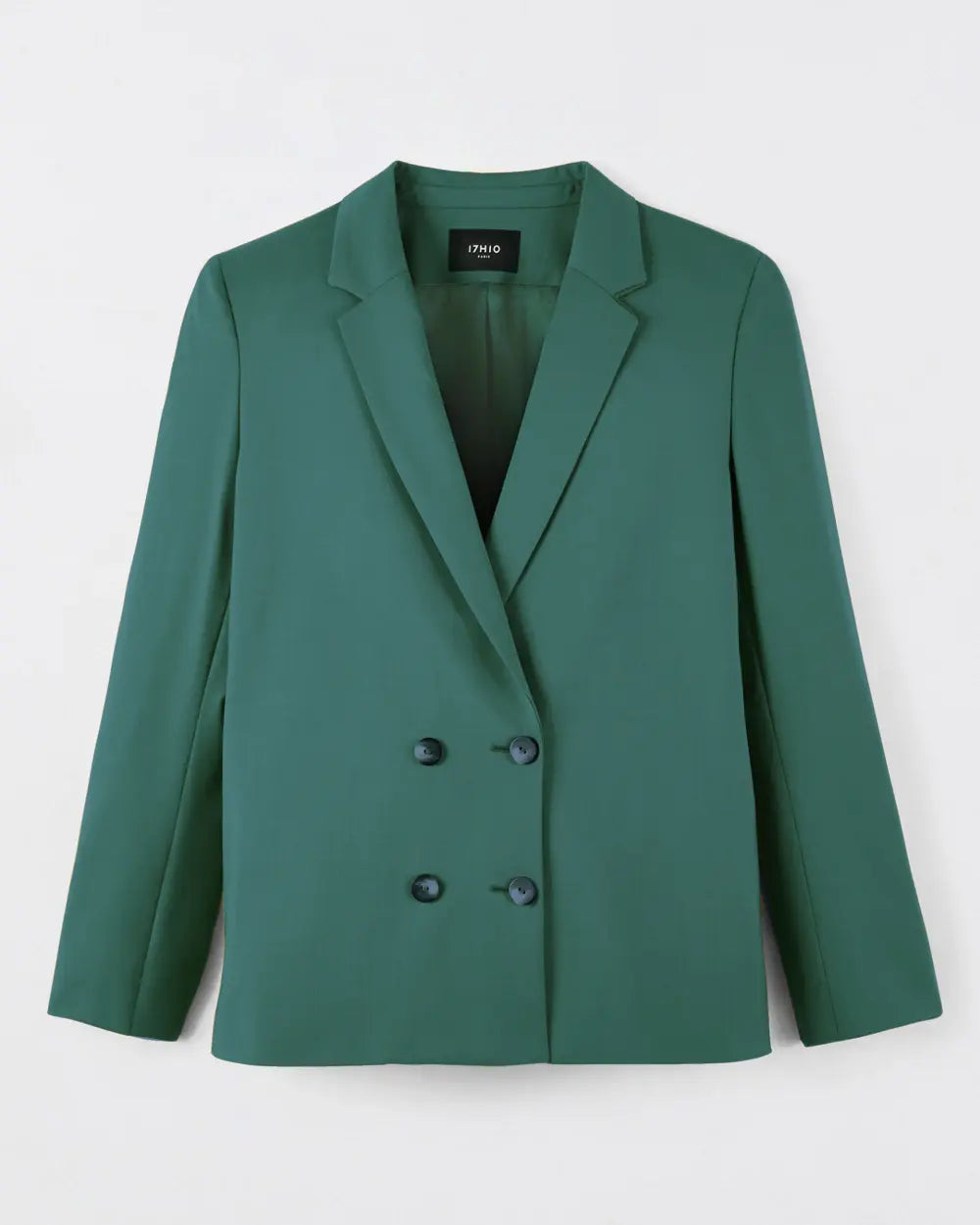 Veste croisée Boston - Vert émeraude