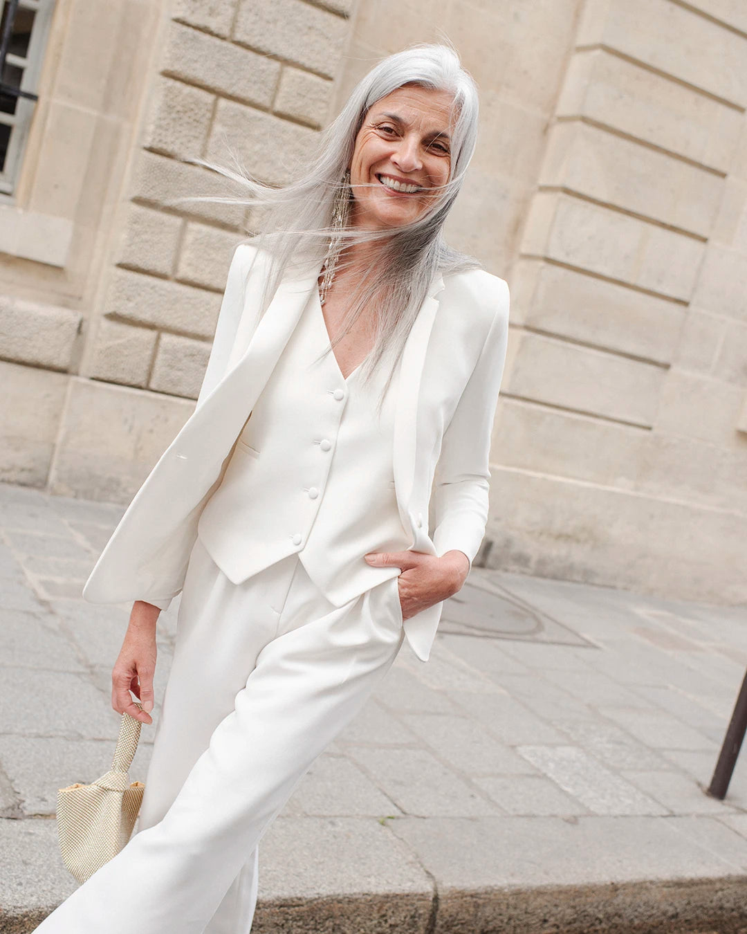 Tenue Mariage Gilet Ceremonie Femme Gilet Pièces Tailleur Complet