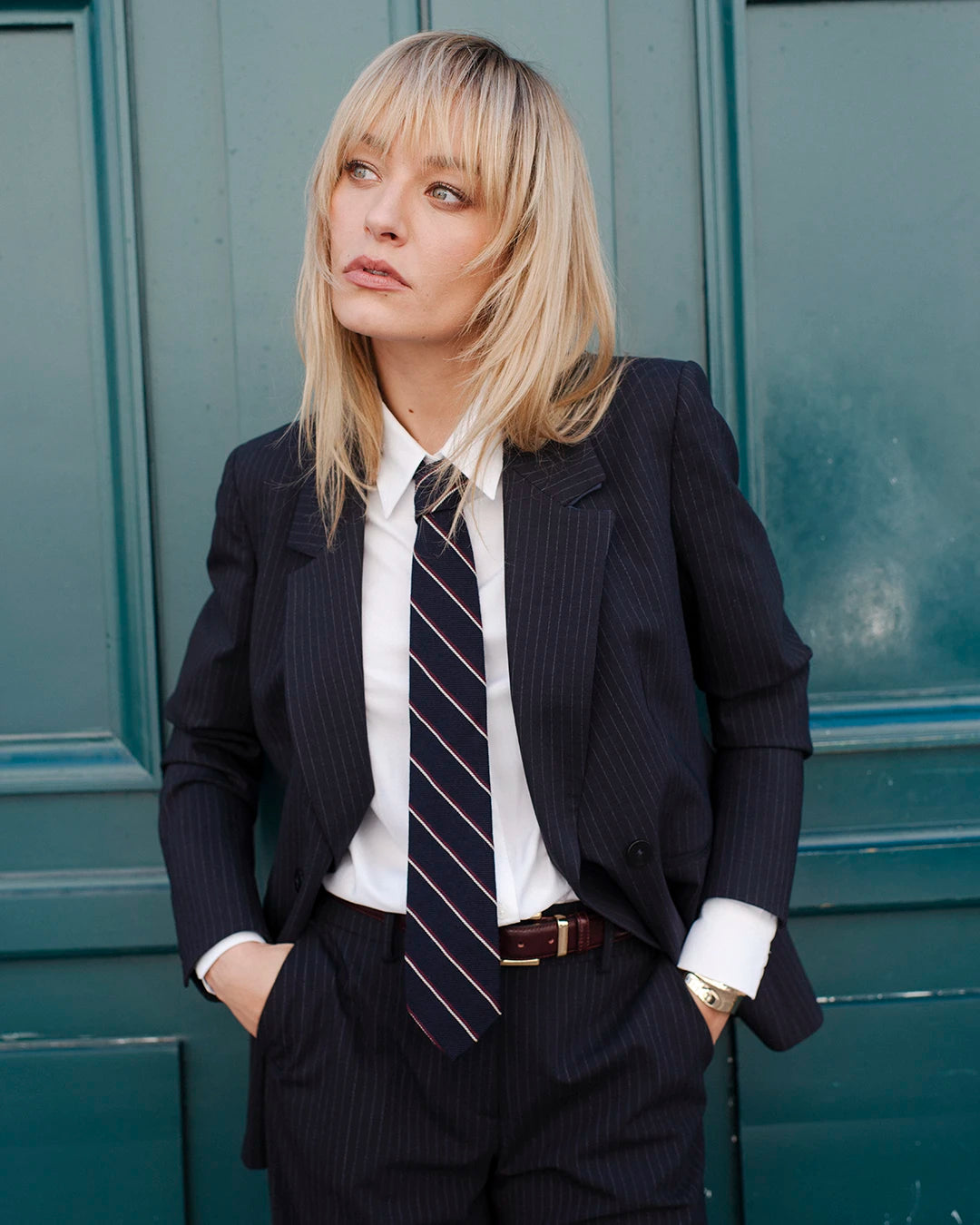 Ensemble Blazer Complet Pour Femme Chic Blazer Femme Tailleur