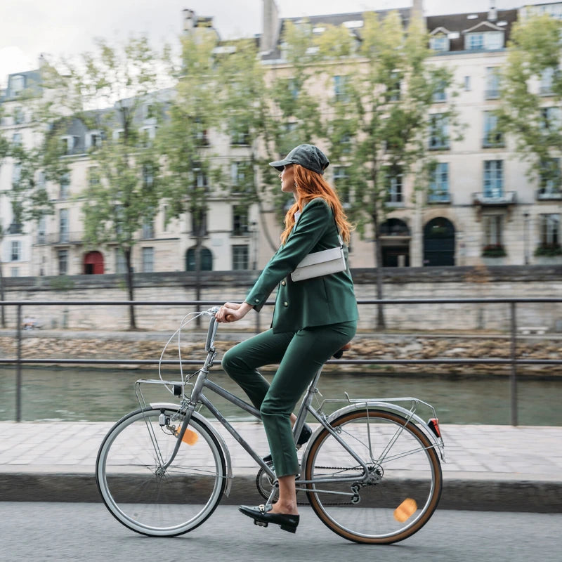 ensemble de tailleur pour femme vert confortable pour le quotidien au travail