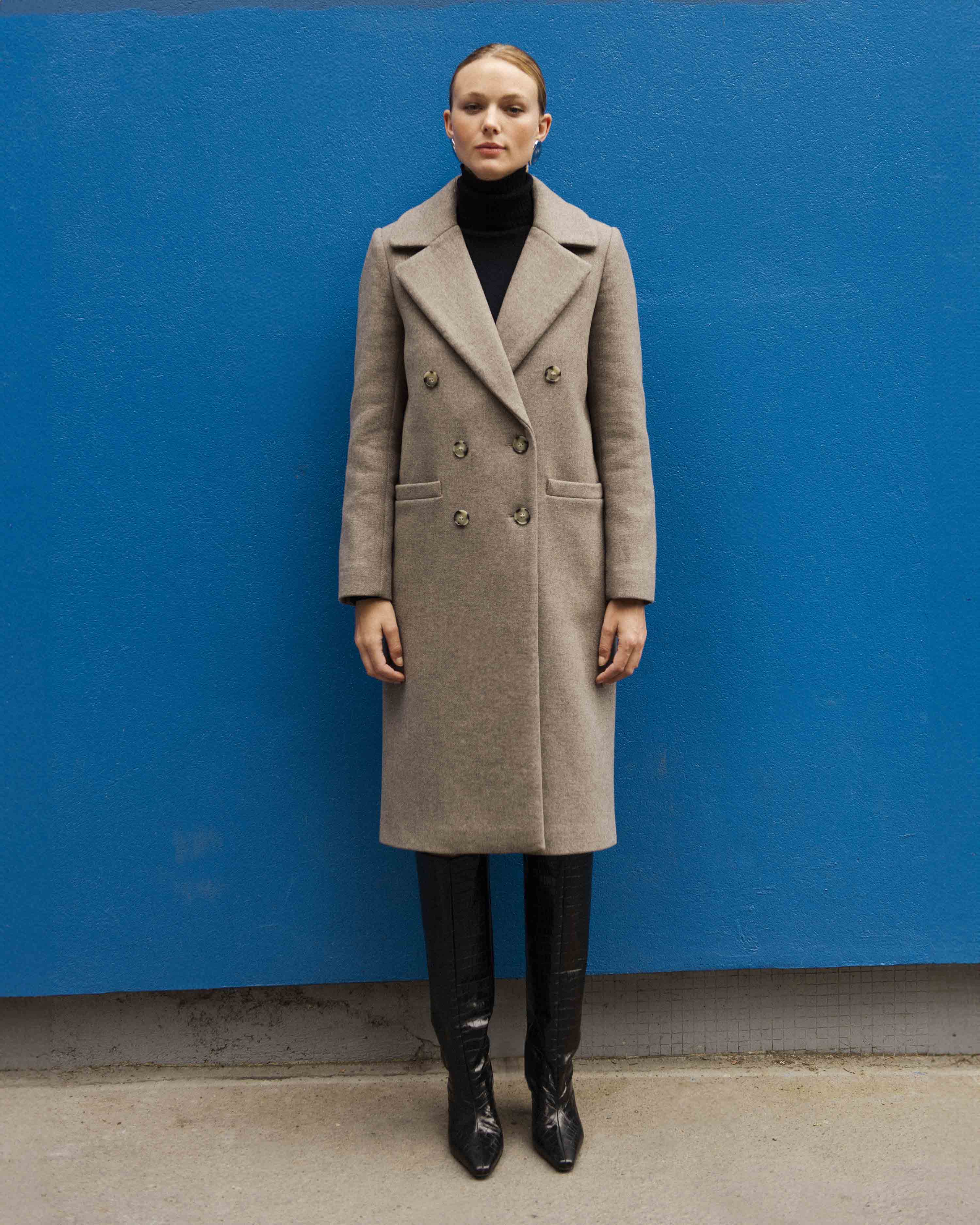 Bastille coat - Taupe
