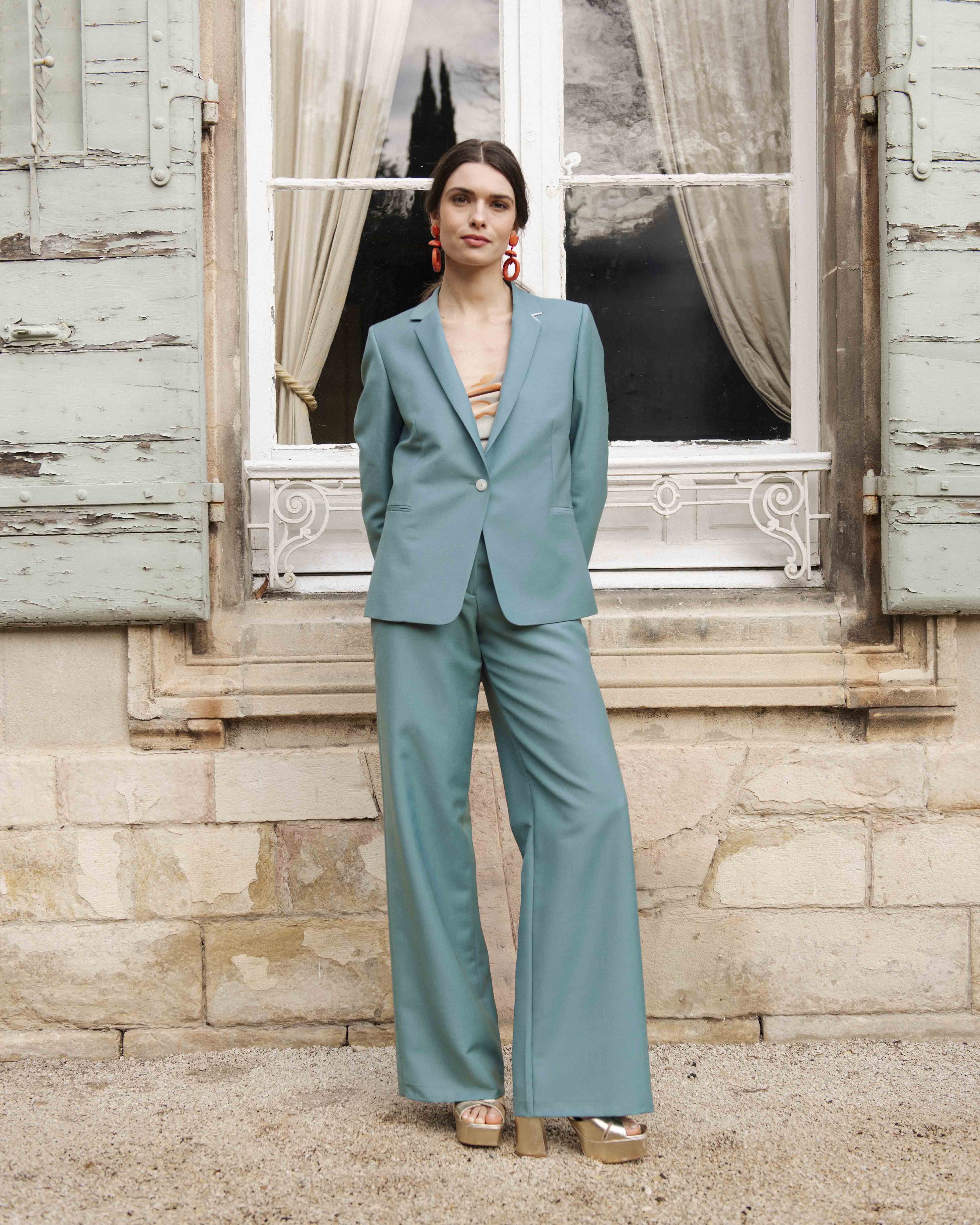 Veste blazer Paris - Vert Menthe