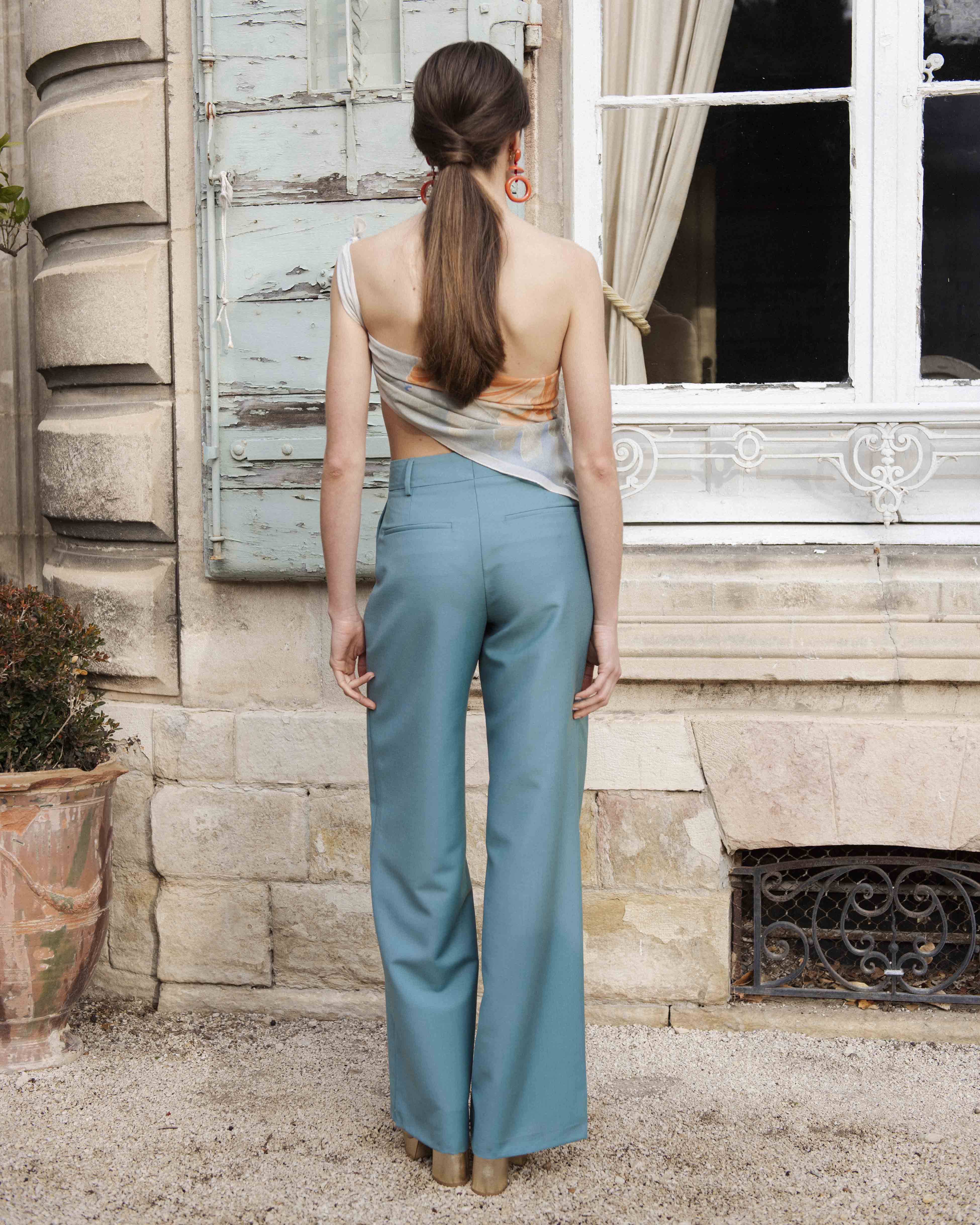 Chicago tailored pants - Mint green