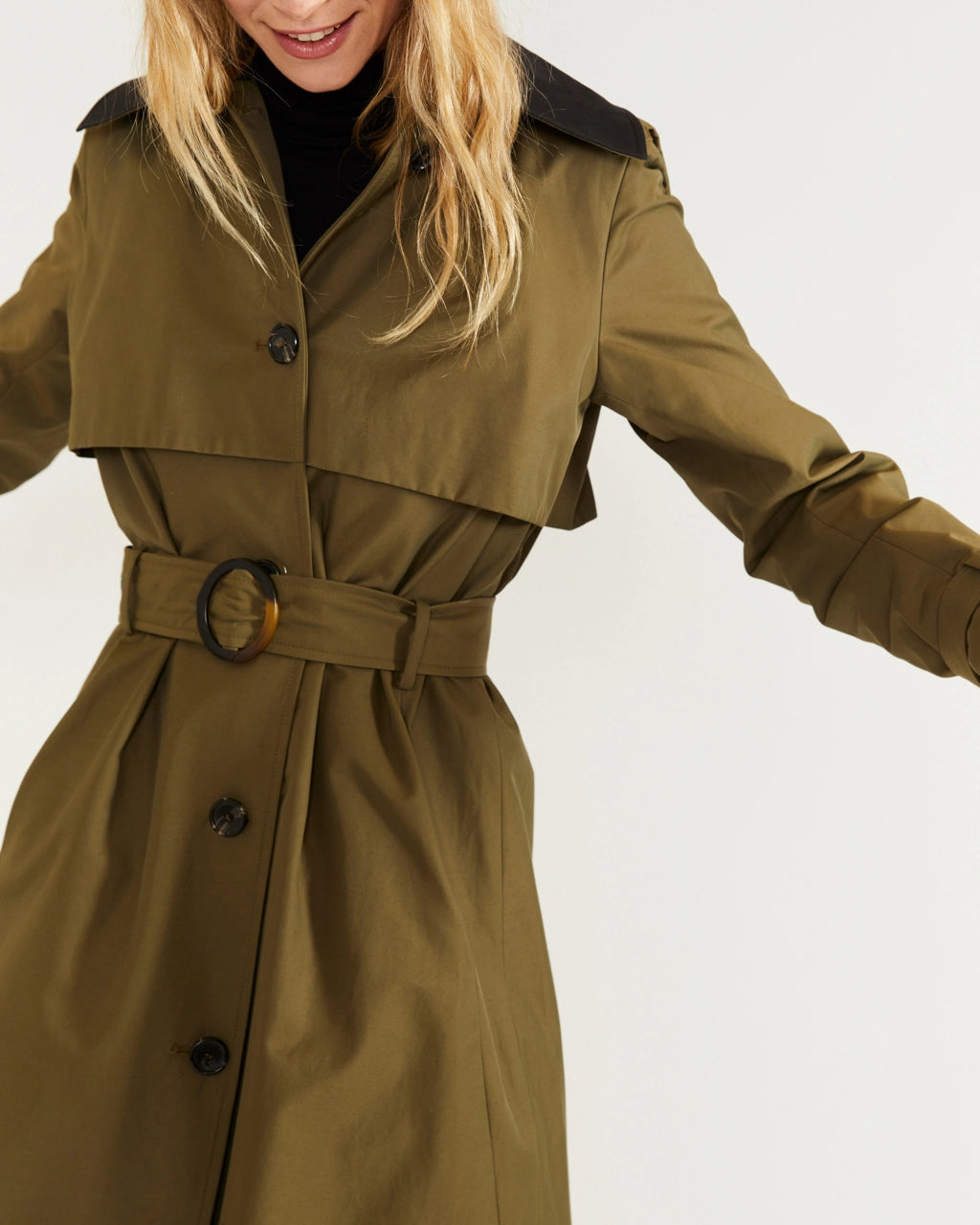 Glasgow trench coat - Khaki