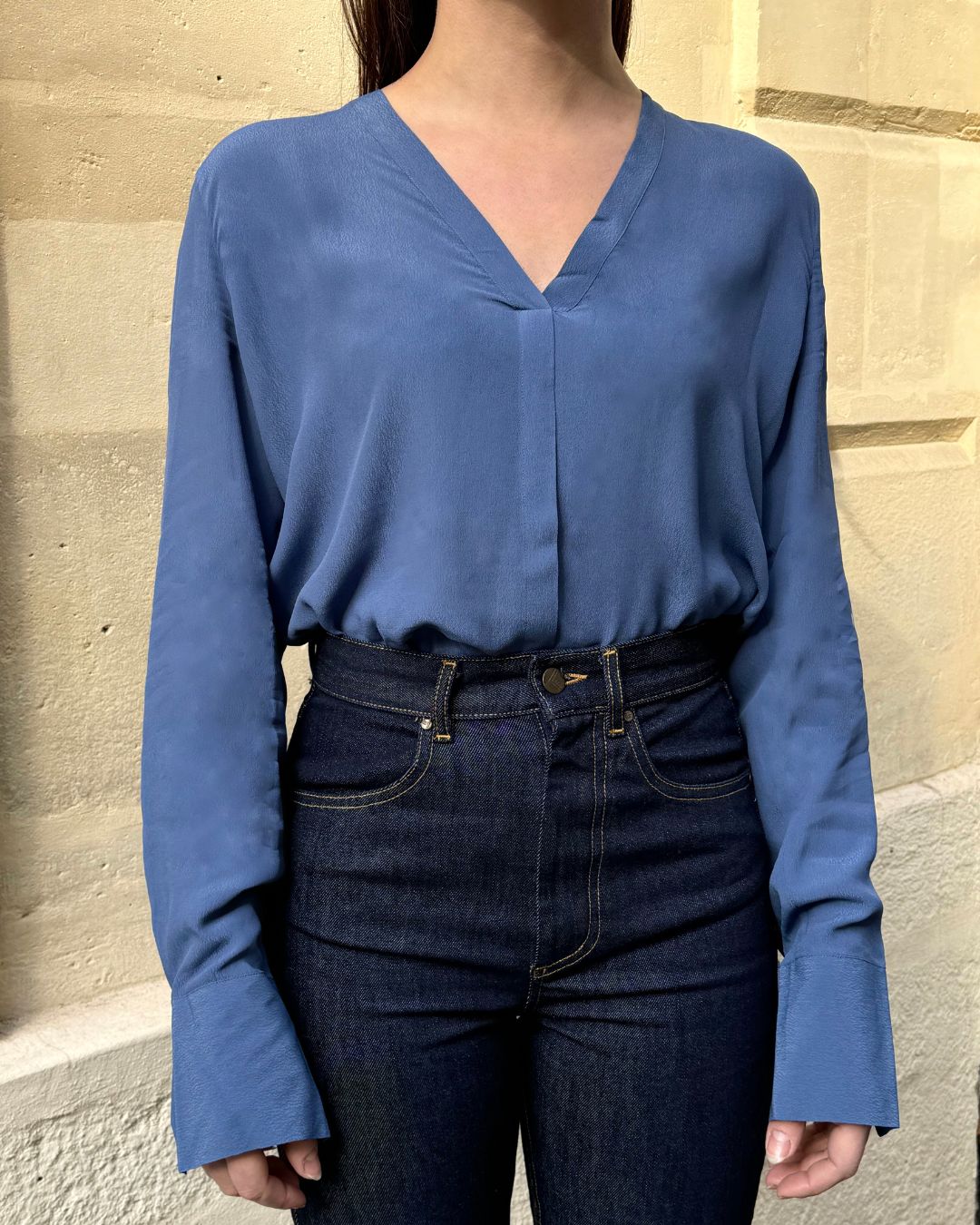Blouse La Seine - Bleu Orage
