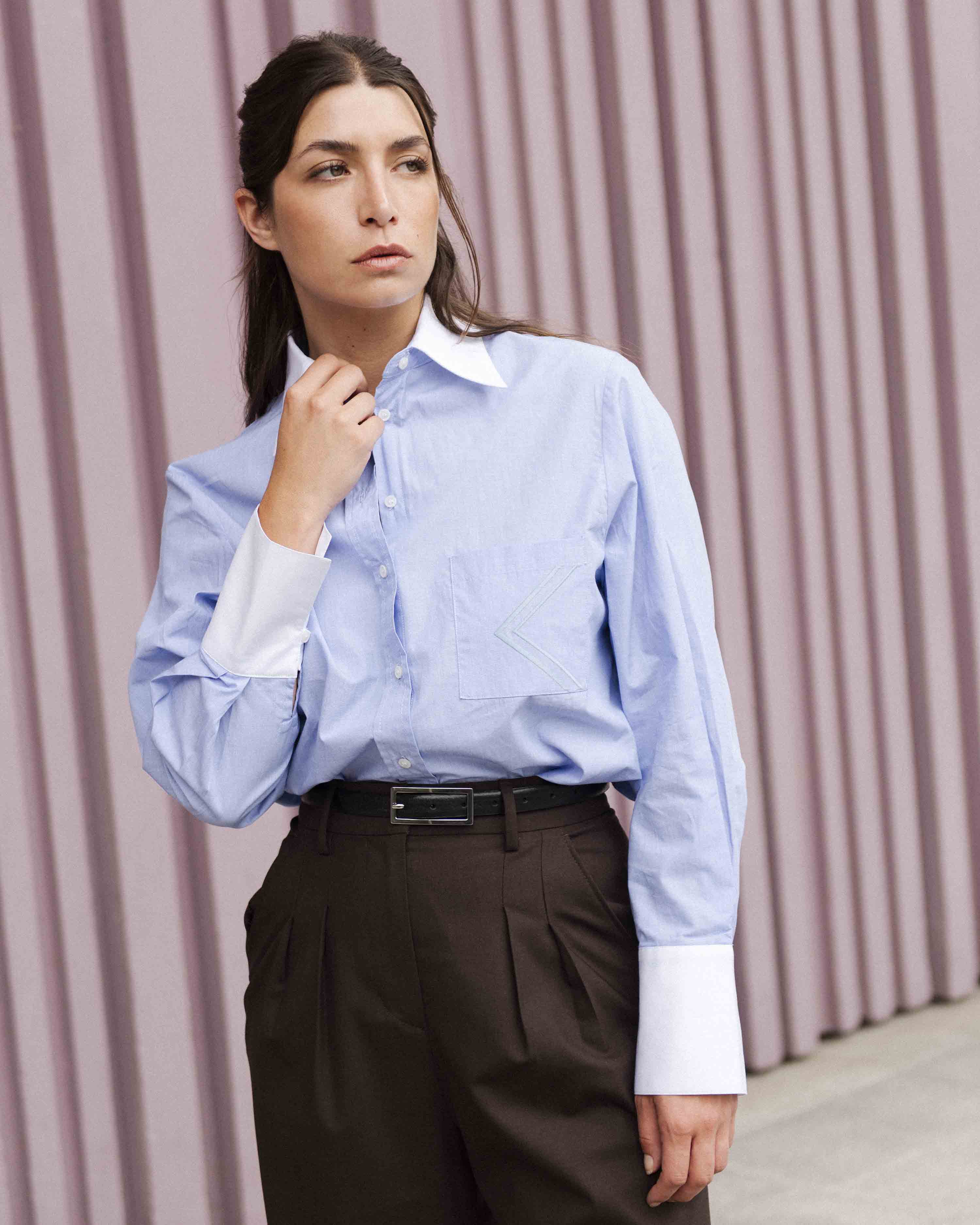 Elba shirt - Blue