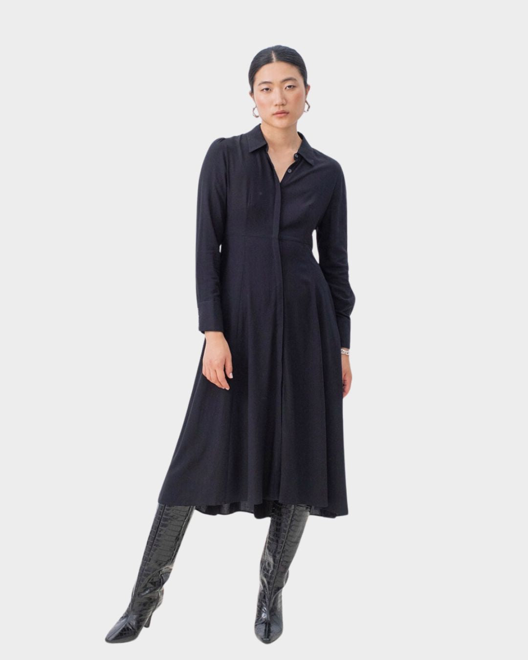 Biarritz dress - black
