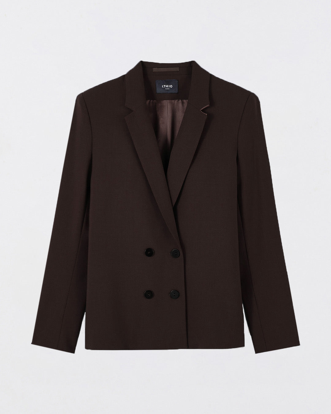 Boston double-breasted jacket - Brown