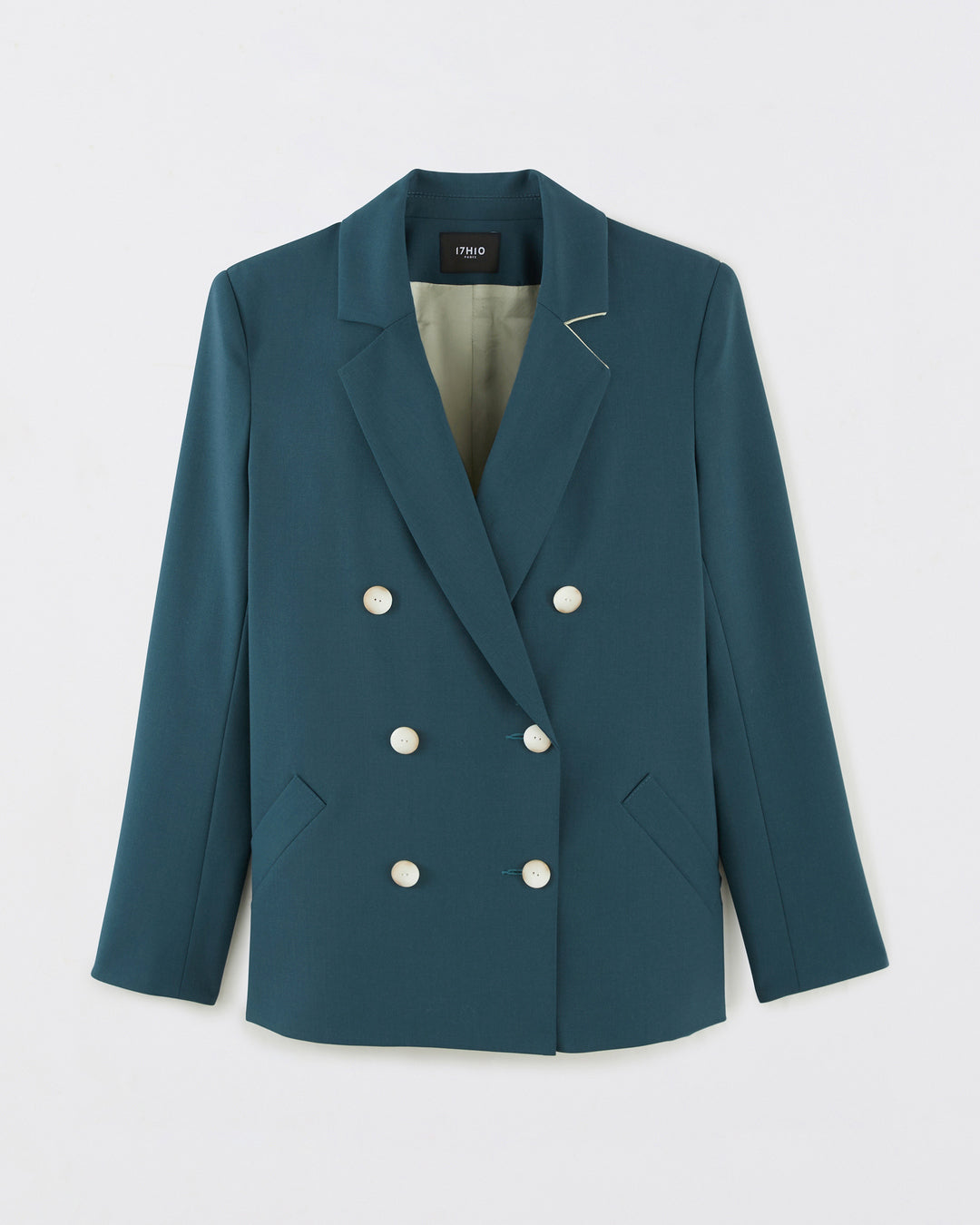 Moscow double-breasted jacket - Cedar Green