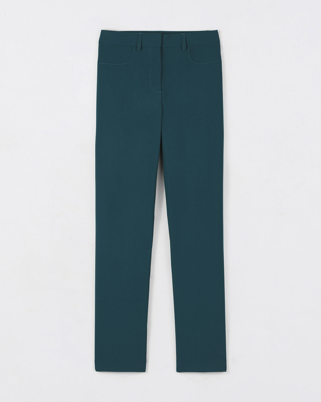 New York Cigarette Pants - Cedar Green