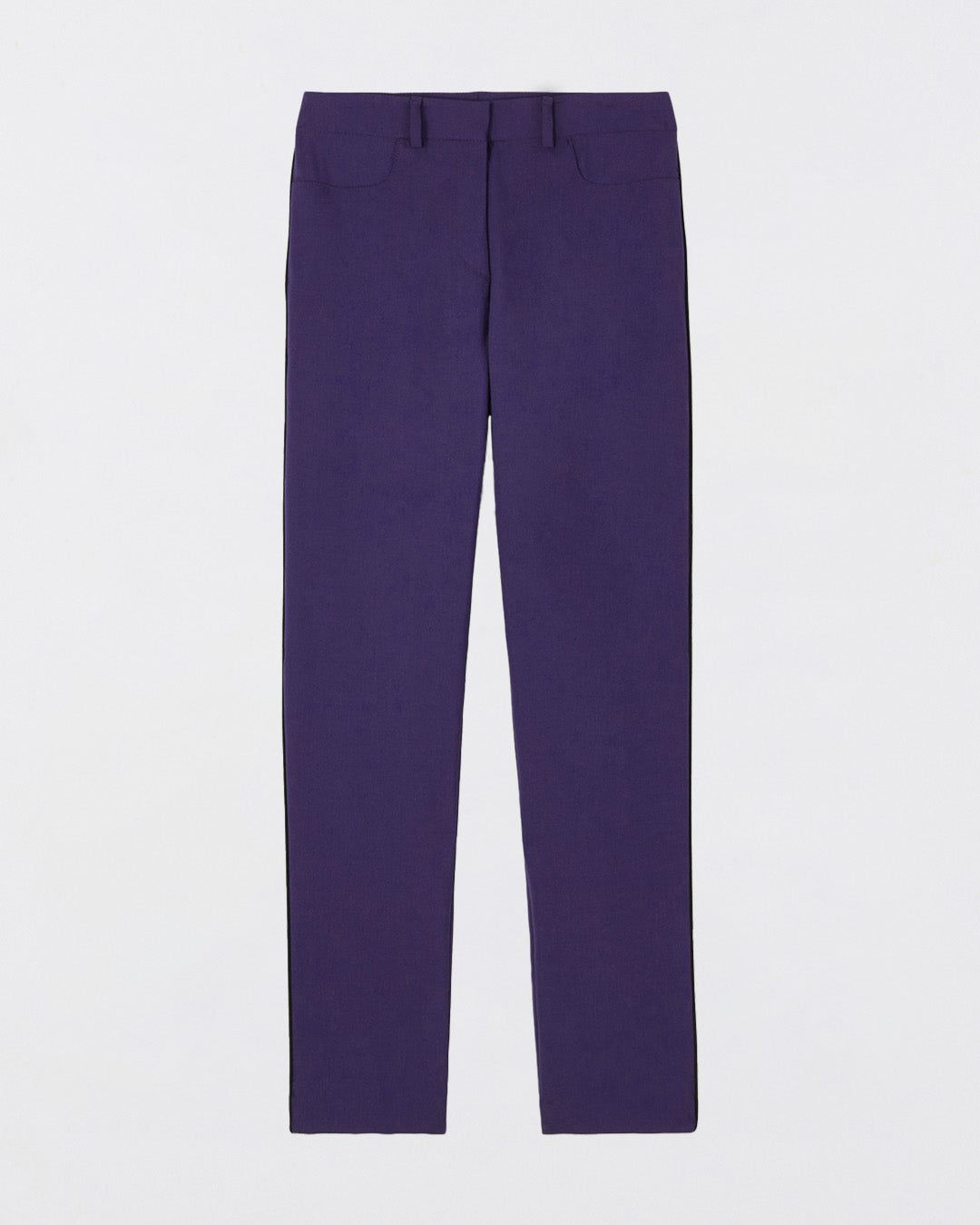 New-York Cigarette Pants - Purple