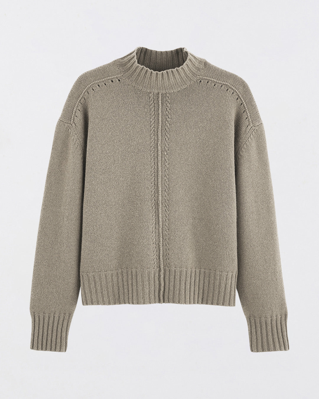 sweater-cashmere-laine-merinos-beige-suit-for-women-paris-17H10-workwear-dress-