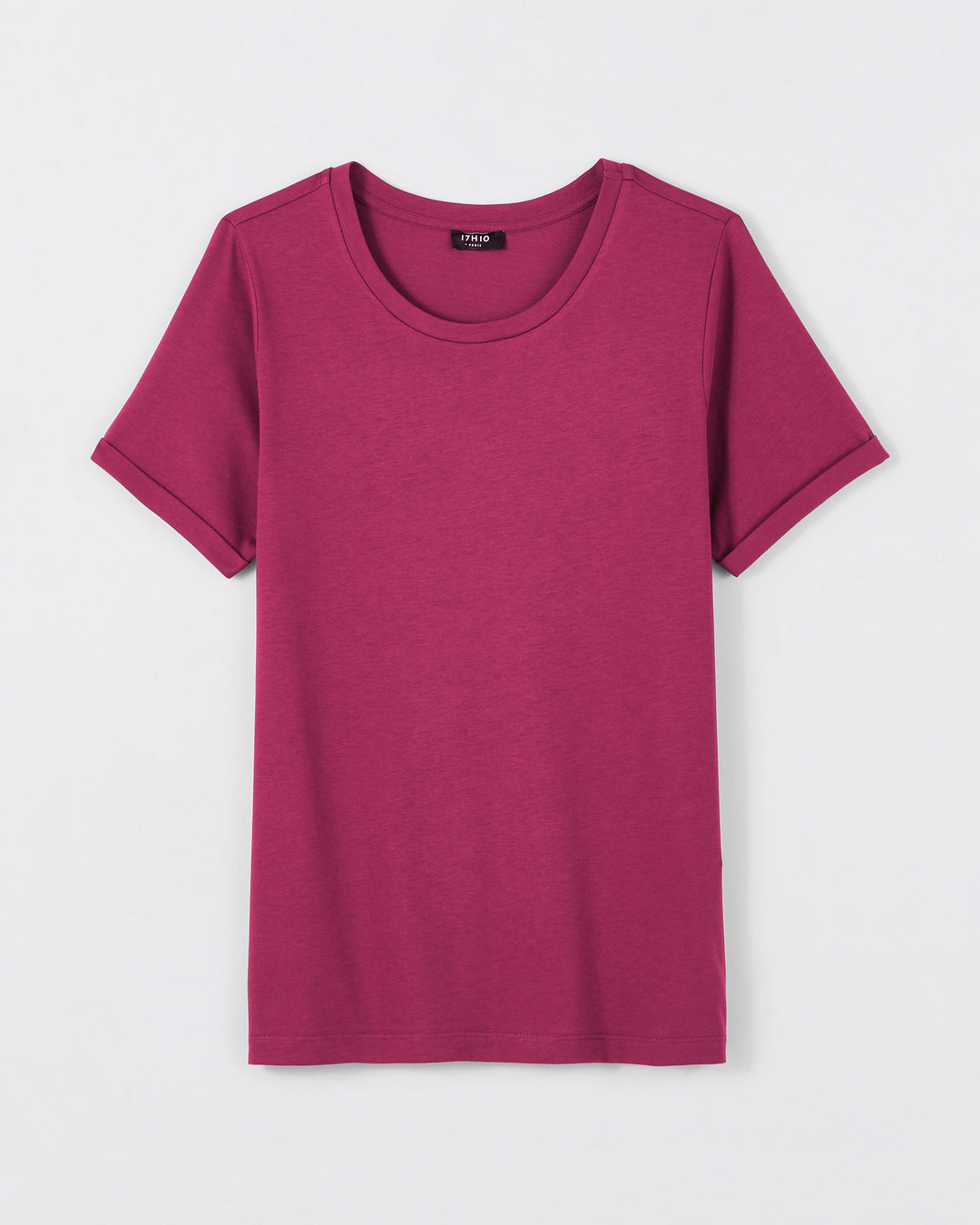Cotton T-shirt - Framboise