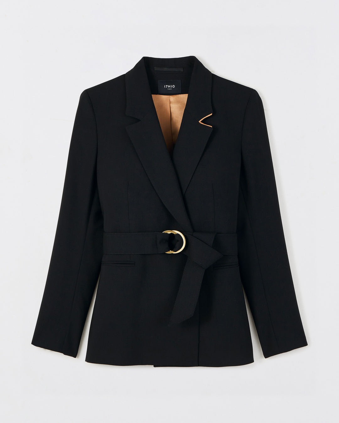 Long-sleeved-knit-jacket-Cross-cut-and-intersecting-sleeved-neck-knit-Removable-belt-tone-on-tone-Two-short-slits-on-the-back-for-a-pretty-curved-breast-clip-17H10-knit-jacket-for-women-paris-