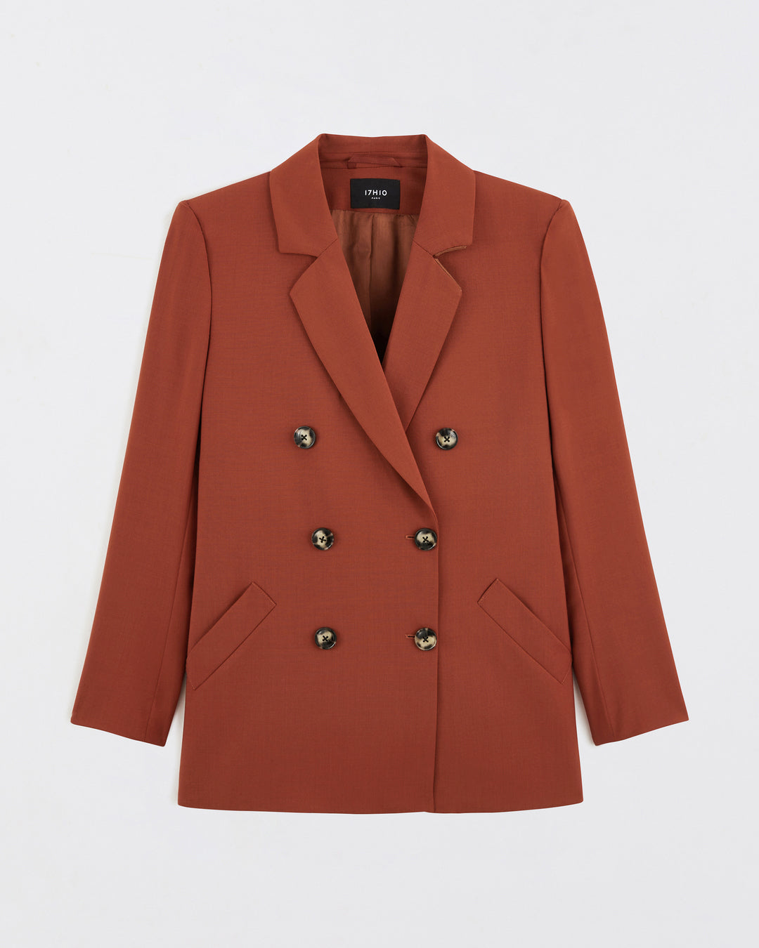 Moscow double-breasted jacket - Auburn