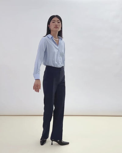 women's-tartan-blue-suit-pants-flair-cut-drap-of-laine-superior-quality-made-in-europe-