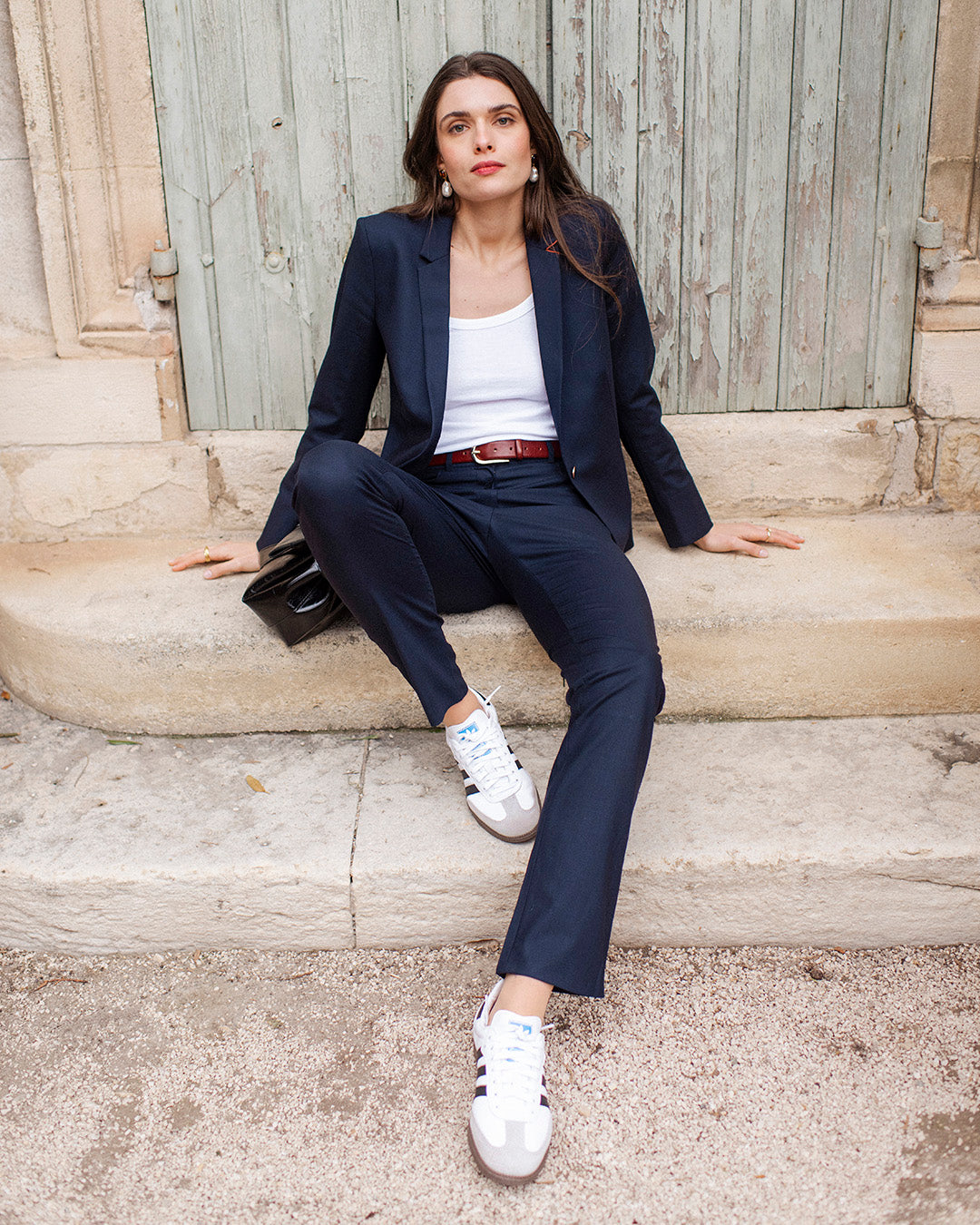 office-suit-woman-suit-jacket-hanger-cigarette-pants-navy-blue