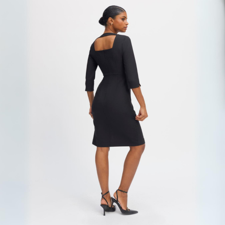 Cocktail dress for a chic wedding