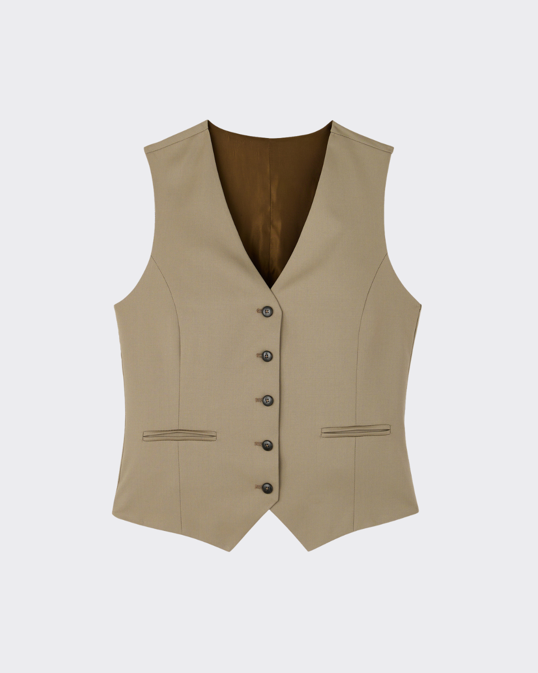 Gilet sans manches Lisbonne  - Taupe