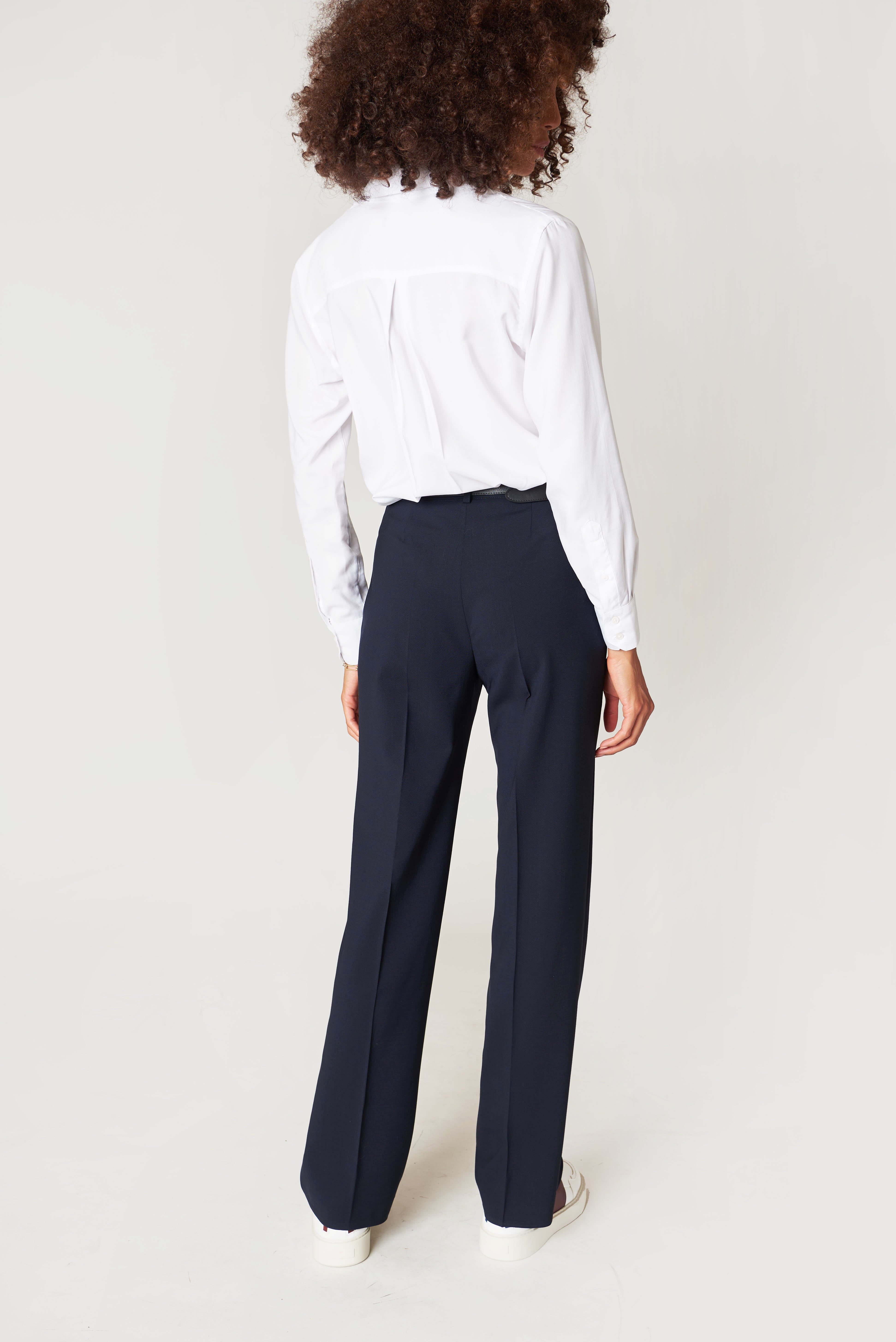 Pantalon droit - Bleu Nuit