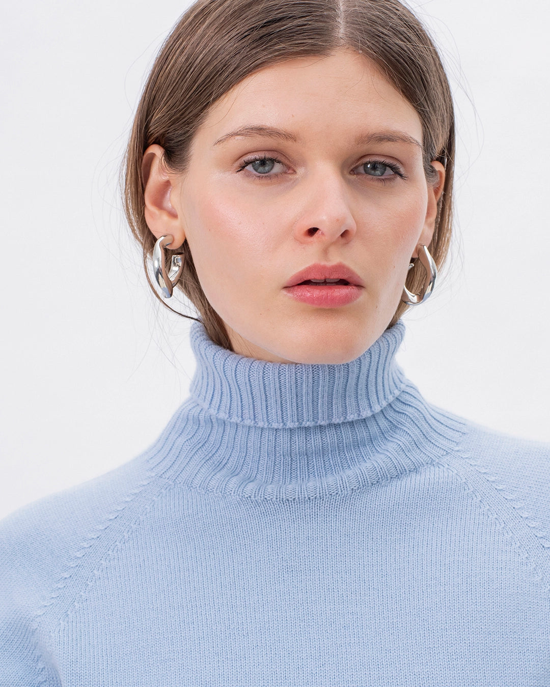 Pull Méribel  Bleu ciel